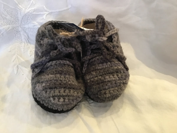 Crocheted Baby Booties