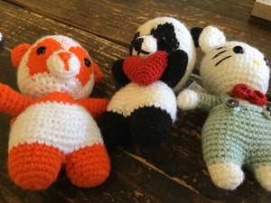 Crocheted creatures