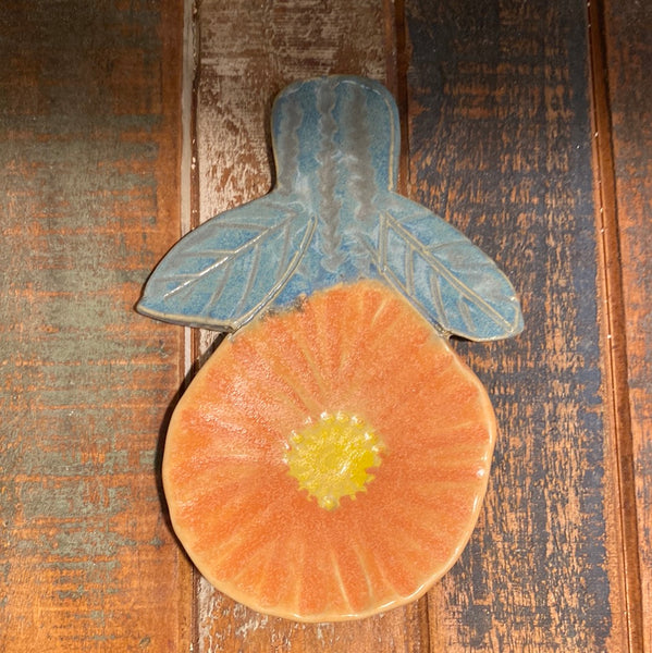 Ceramic Flower Spoon Rest