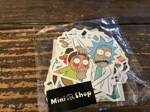 Mini shop trendy stickers large