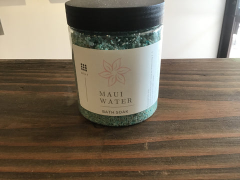 Maui water bath soak