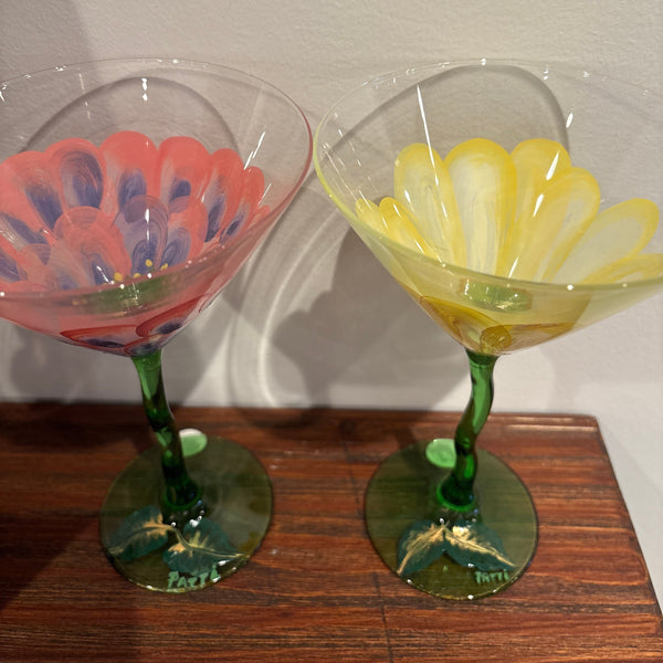 Hand Painted Glassware
