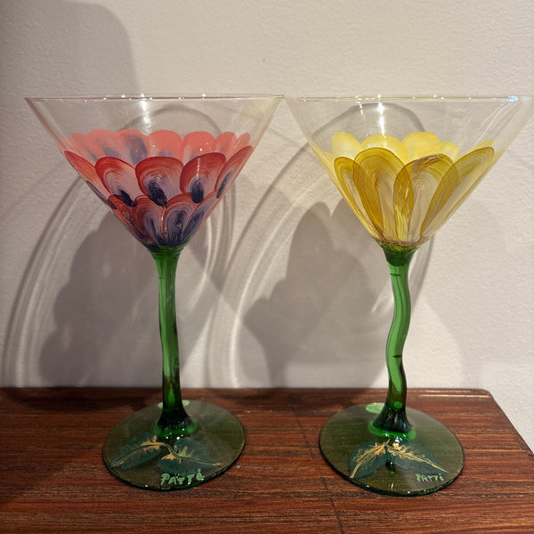 Hand Painted Glassware