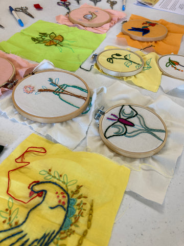 Creative Mending & Embroidery - Friday, July 11th - 5-7pm
