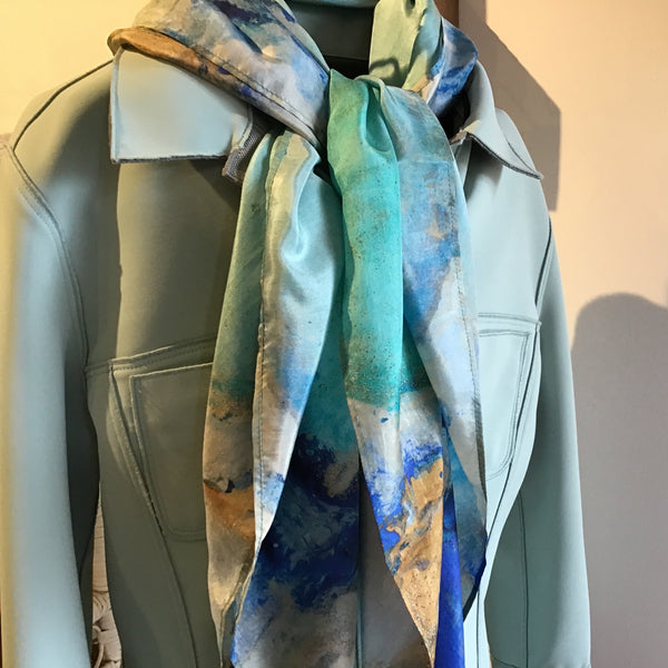 Wearable Art Silk Scarves