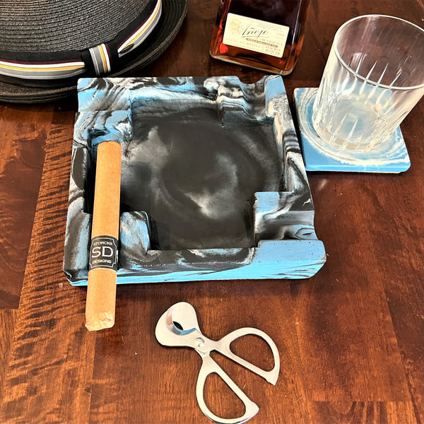 Concrete Large Cigar Ashtray