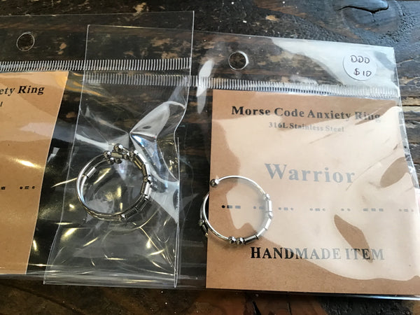 Morse Code Rings