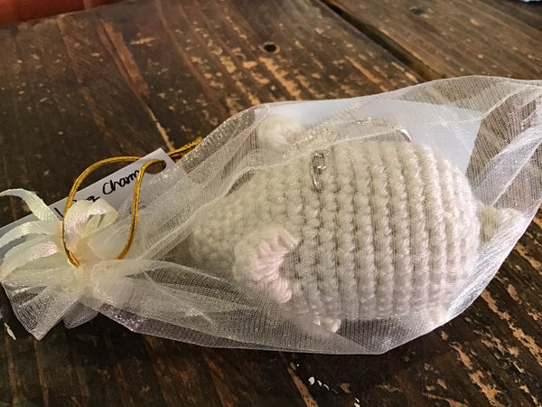 Crochet animal bag charms