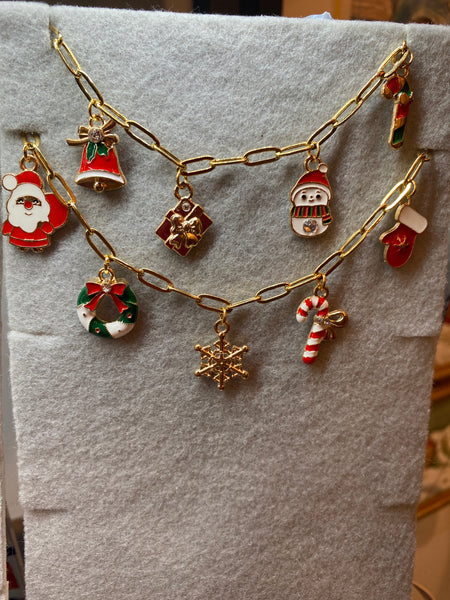 Holiday Charm Bracelets