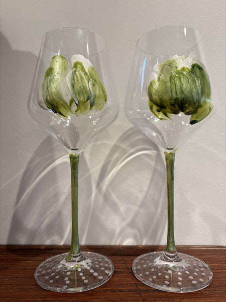 Hand Painted Glassware