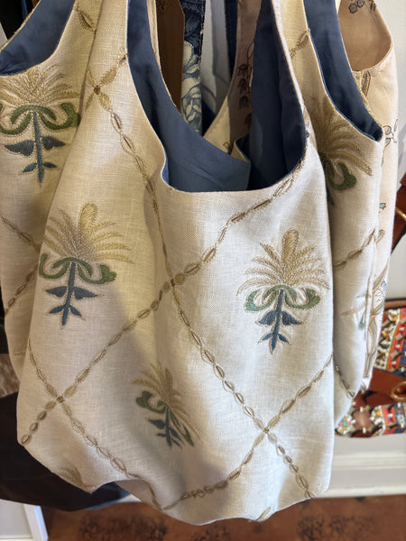 Upcycled Upholstery Bags & Totes