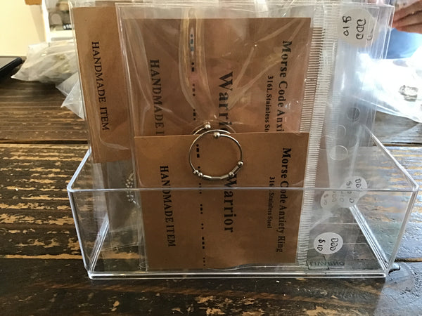 Morse Code Rings