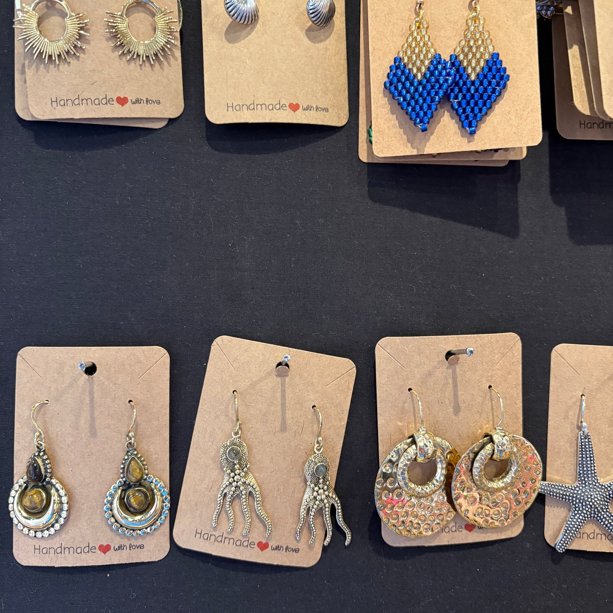 Brass & Beaded Jewelry