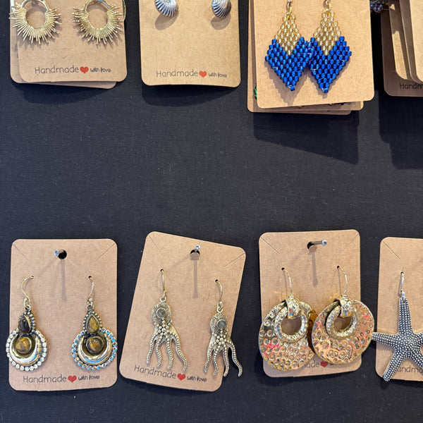 Brass & Beaded Jewelry