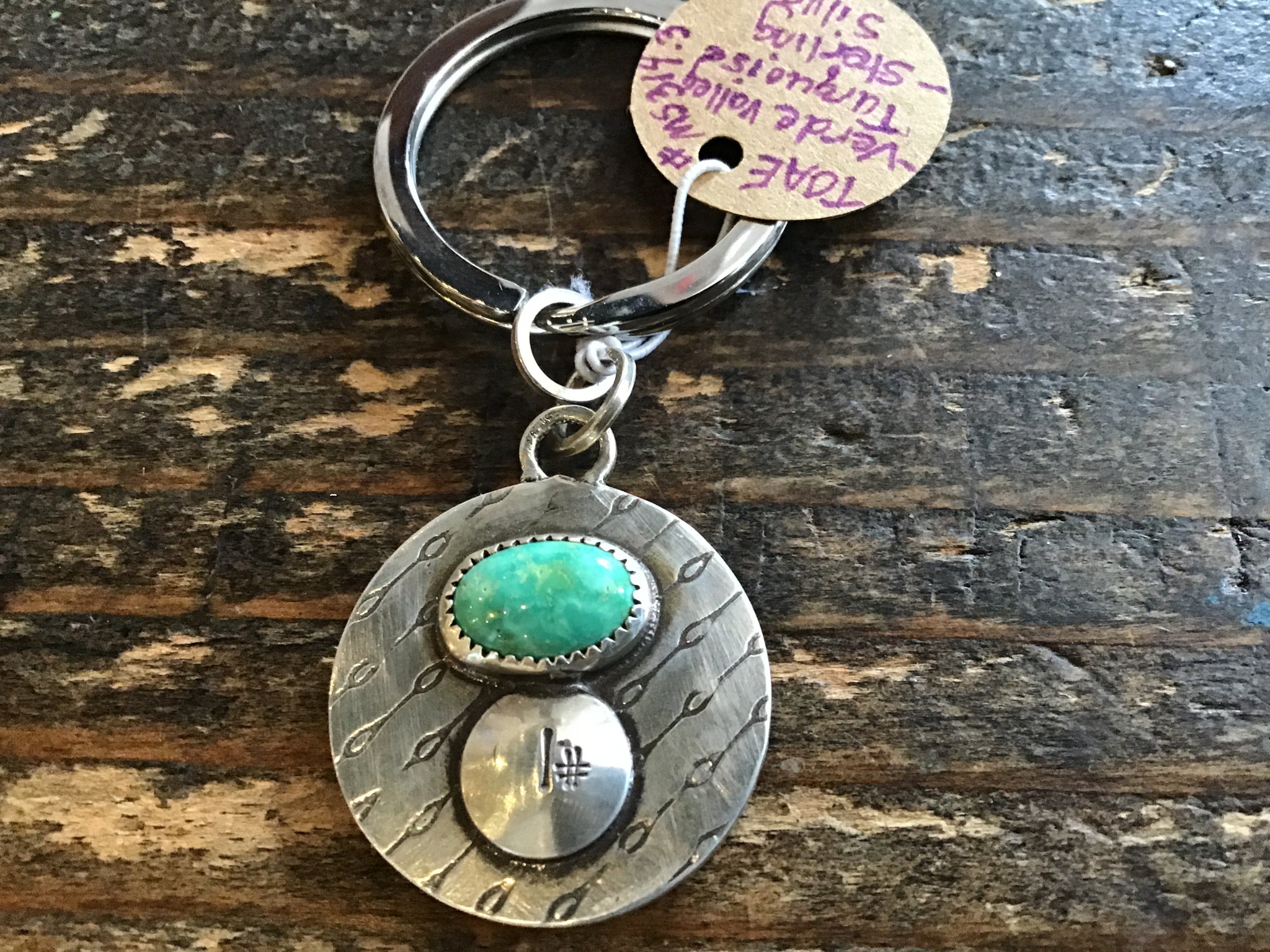 Silver key chain #1
