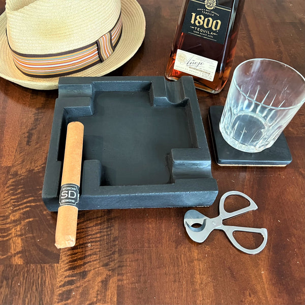 Concrete Large Cigar Ashtray