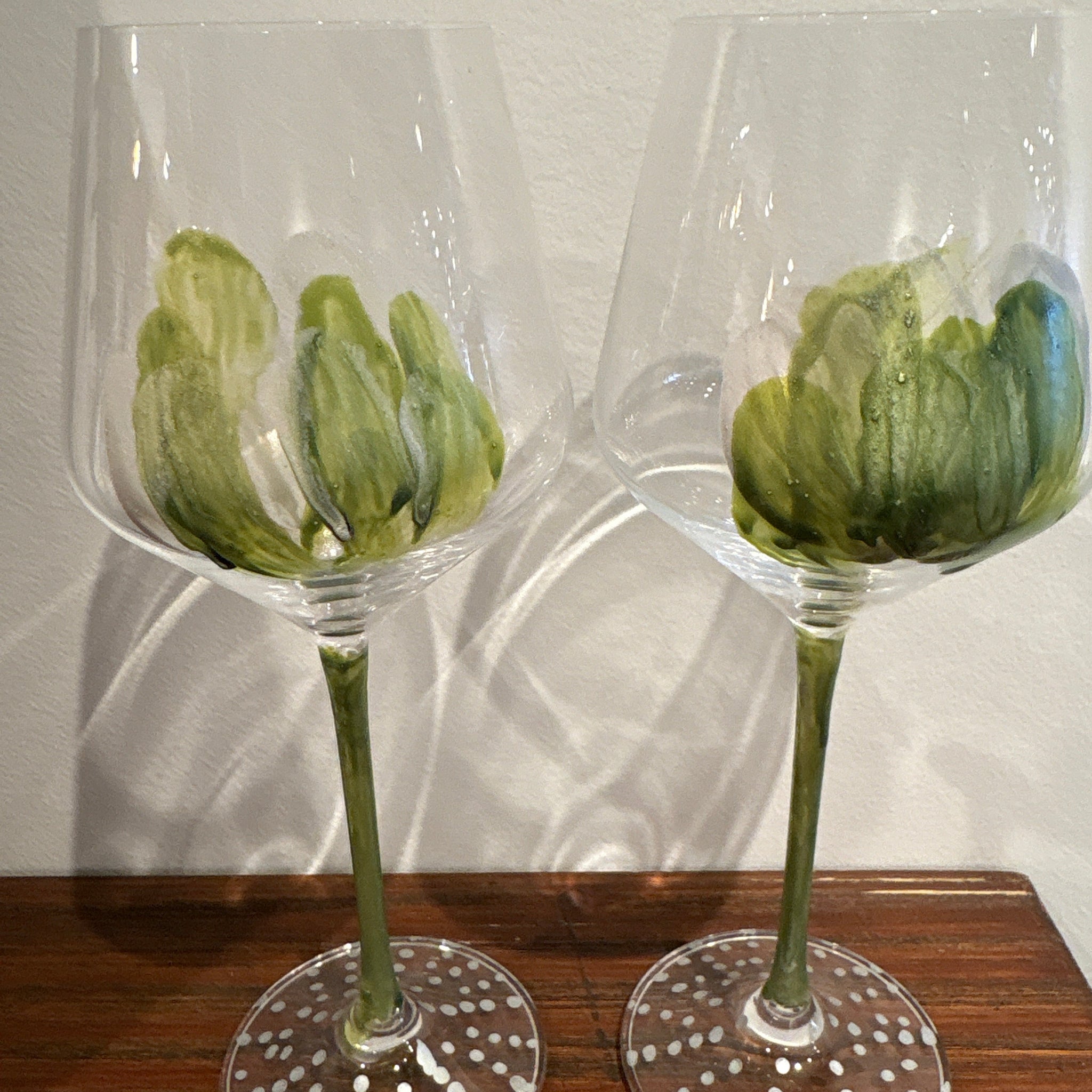 Hand Painted Glassware