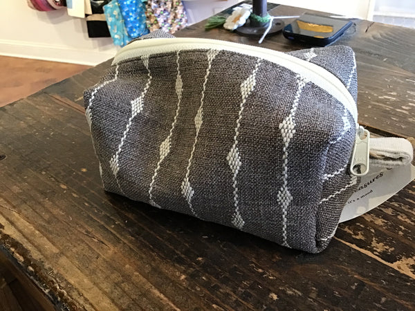 Upcycled Upholstery Cosmetic Bags
