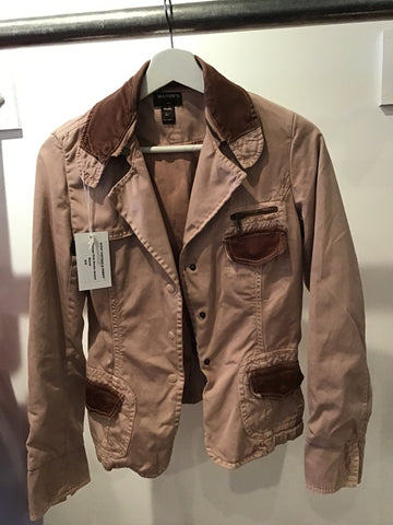 Vintage pink denim jacket