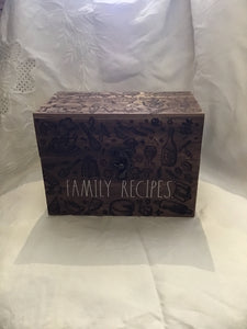 Wood Burned Decor