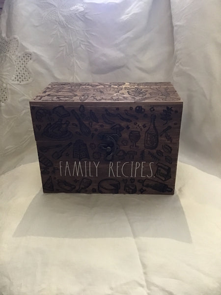 Wood Burned Decor