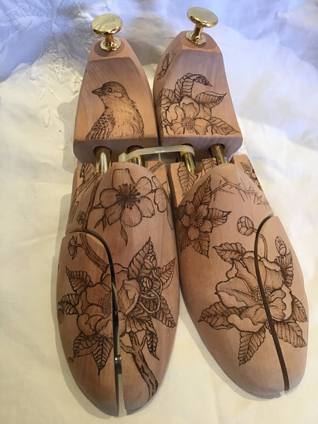 Wood Burned Decor