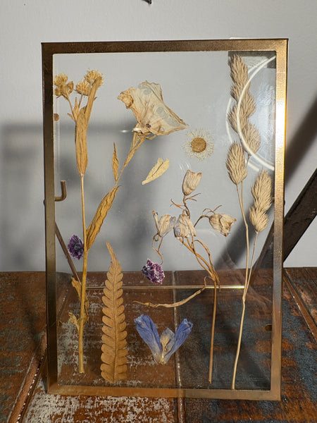 Framed Pressed Flowers