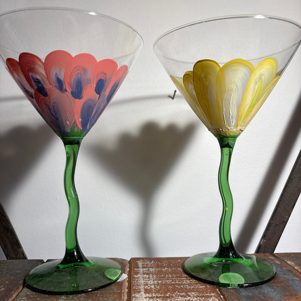 Hand Painted Glassware