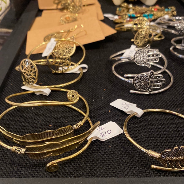 Brass & Beaded Jewelry