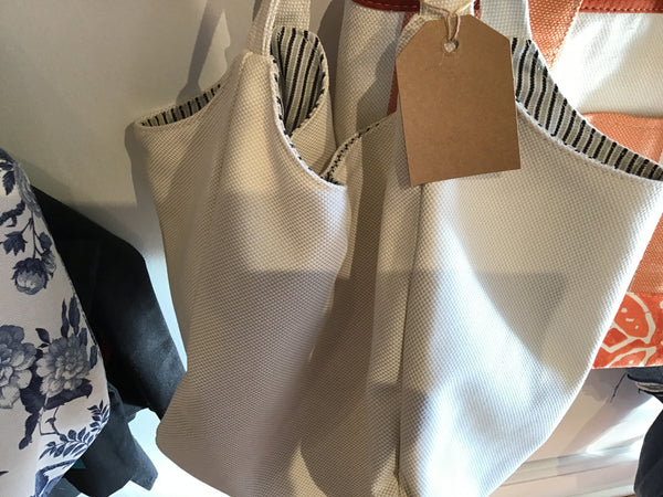 Upcycled Upholstery Bags & Totes
