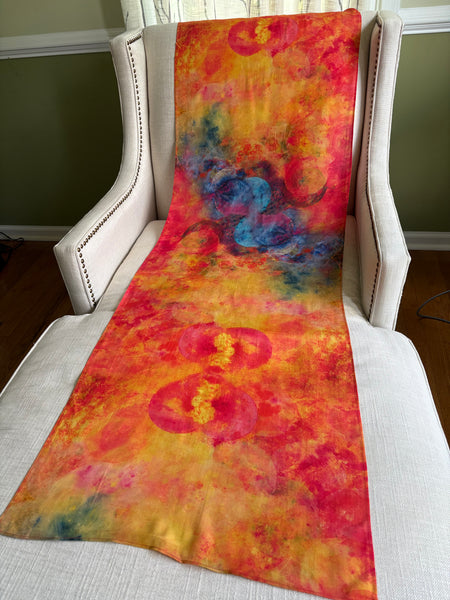 Wearable Art Silk Scarves