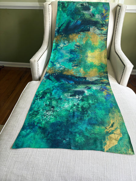 Wearable Art Silk Scarves