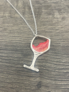 Wine Glass Necklace