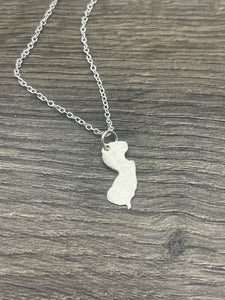 Sterling Silver NJ Necklace