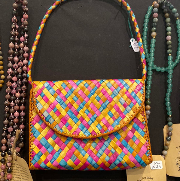 Woven Bags, Totes, and Wallets