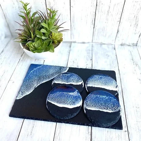 Slate Serving Board & Coasters