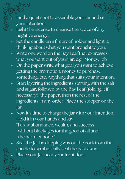 Meditation Jar Kits
