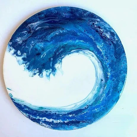 Round Wave Art