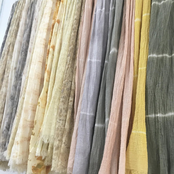 Shawl & Hand Fringe Cotton Scarves
