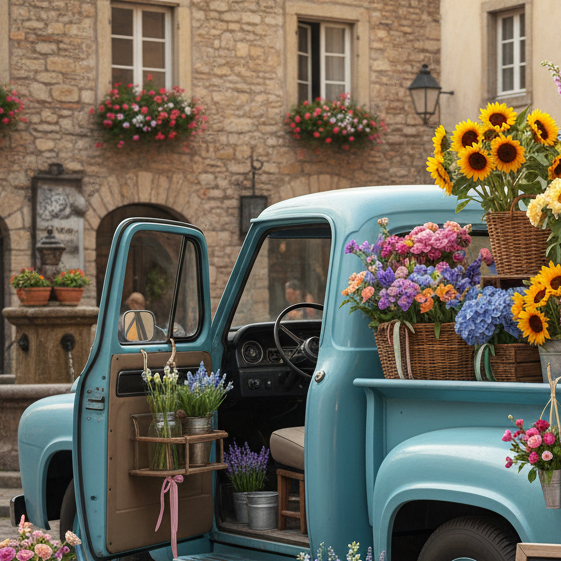 flower truck