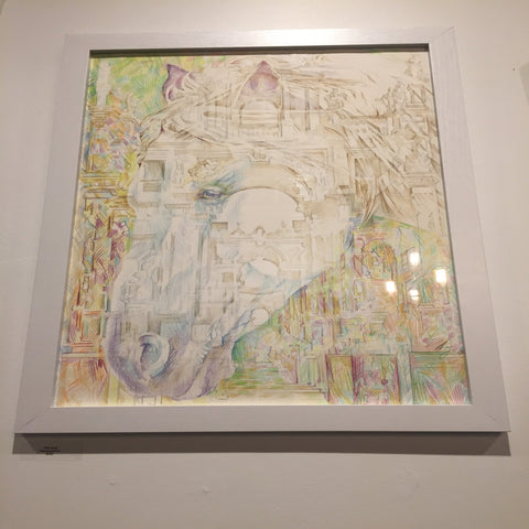 Transparent #1 - Red Bank Artisan Collective jewelry art vintage recycled Horse Art, Asja Jung