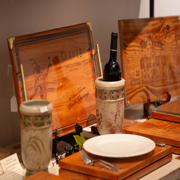Wine Placemats & Cheese Boards
