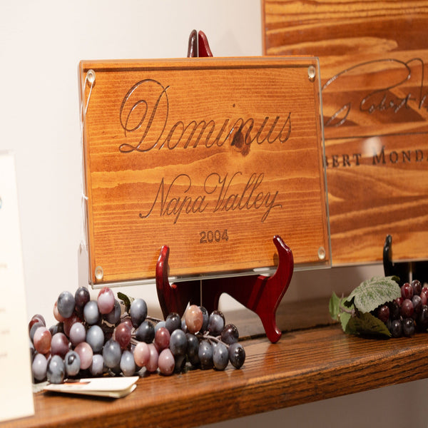 Dominus Napa Valley and many other wine cheese boards created by Satterfield Originals 