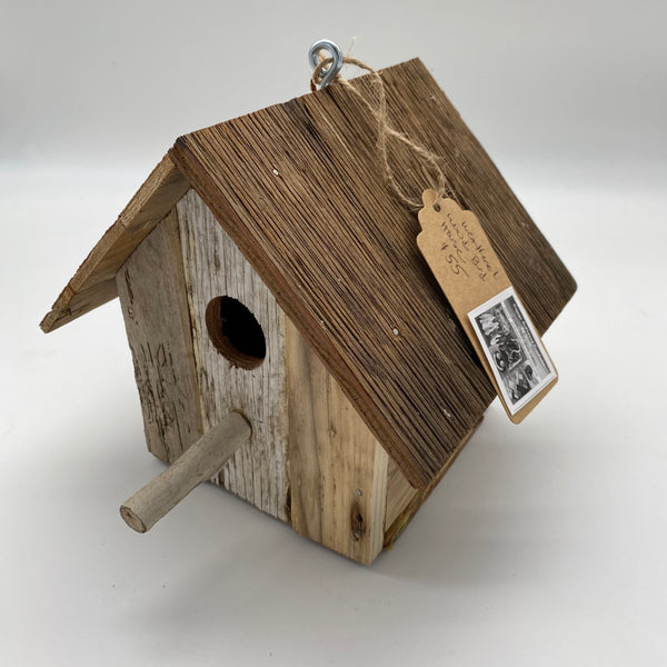Bird Houses made using various wood cedar, mahogany, and more by local Central NJ artist