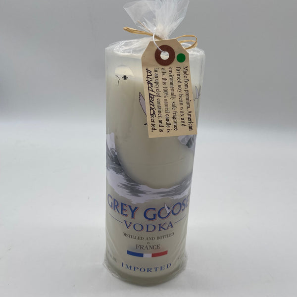 Grey Goose mixed berries scented candles by Drunken Bottle