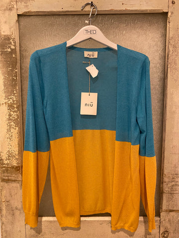 Niu 2-Tone Cardigan