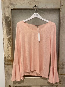 Lilla / P Pink Bell Sleeve Top