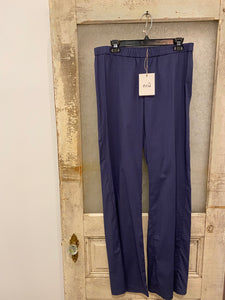 Oui Navy Pull-on Trouser