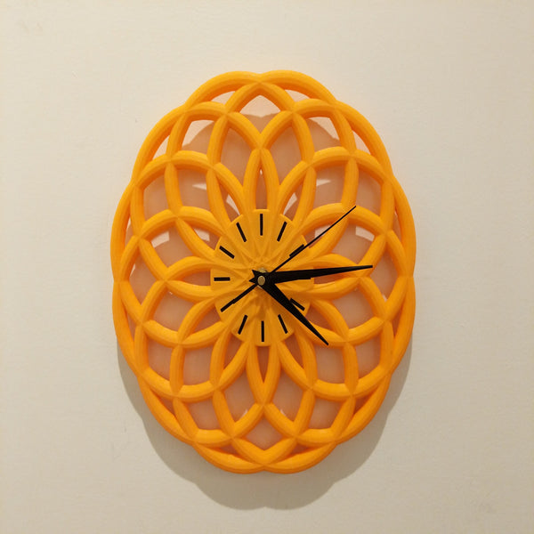 3D Cycle Wall Clocks