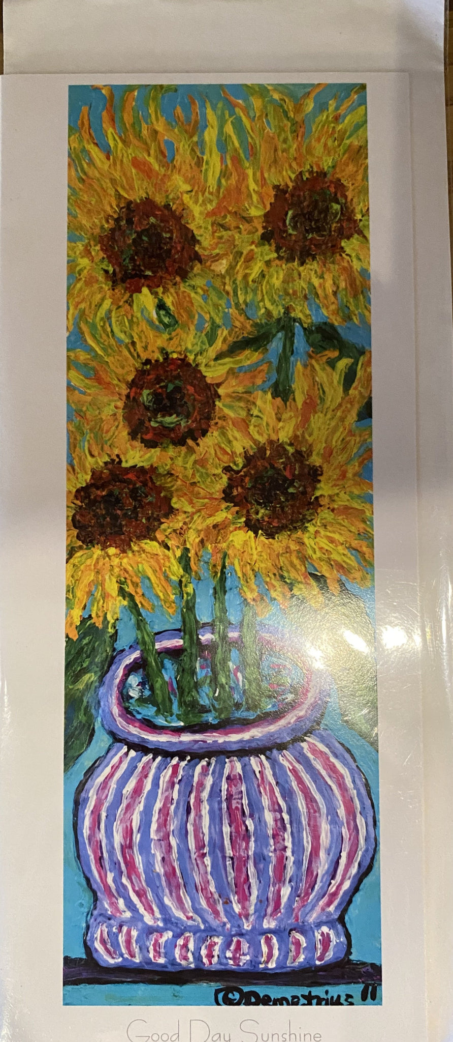 Demetrius Patterson Greeting Cards - Acrylic Artist